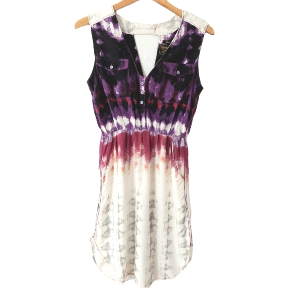 Burton Turnstone Dress Ombre Tie Dye Print - Size S - Picture 1 of 10